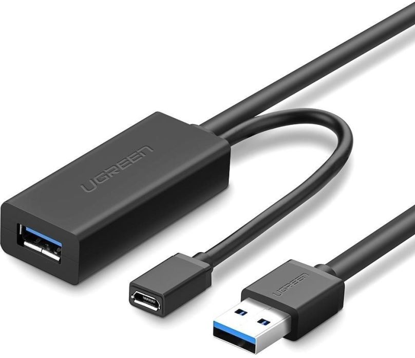 Datový kabel Ugreen USB 3.0 Extension Cable 5m Black