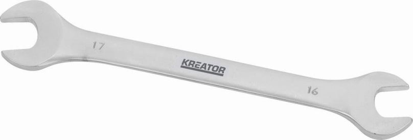 Plochý klíč Kreator KRT501006 Oboustranný klíč otevřený 16x17190mm