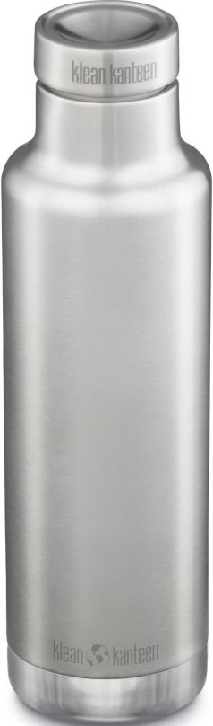 Termoska Klean Kanteen Insulated Classic Narrow w/Pour Through Cap, brushed stainless, 750 ml