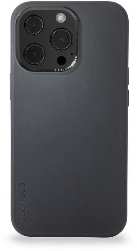 Kryt na mobil Decoded Silicone BackCover Charcoal iPhone 13 Pro Max