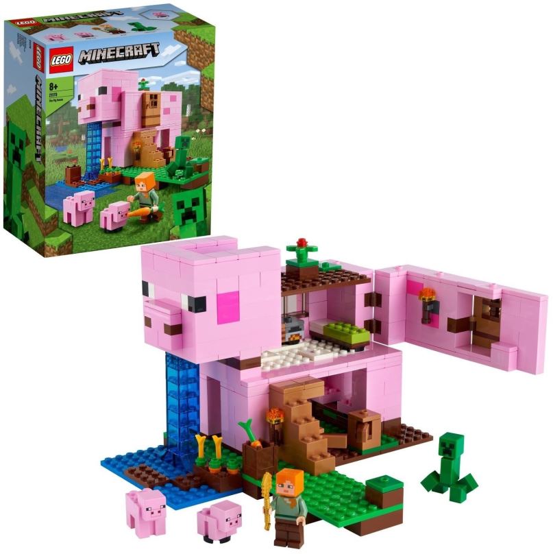 LEGO stavebnice LEGO® Minecraft® 21170 Prasečí dům