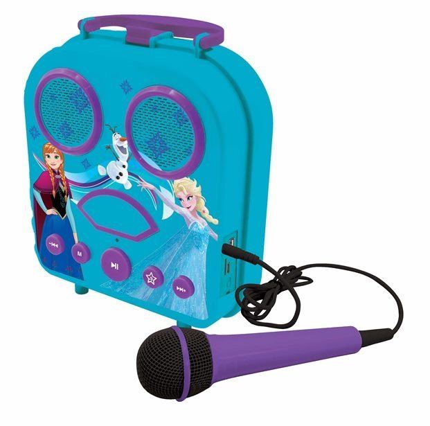 Hudební hračka Lexibook Frozen Přenosné karaoke s mikrofonem