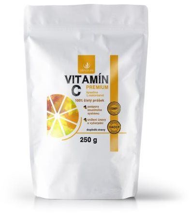 Vitamín C Allnature Vitamín C prášek Premium 250 g