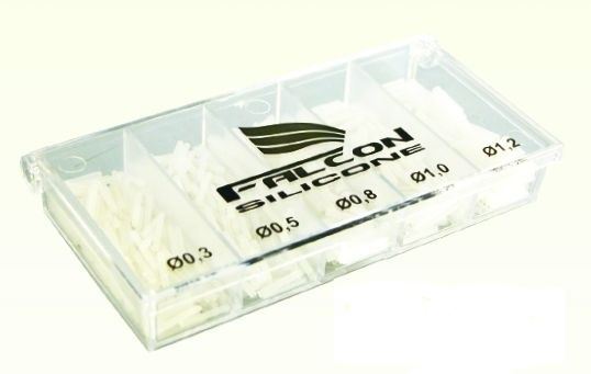 Falcon Sada bužírek Profi Silikon Mix 0,3-1,2mm