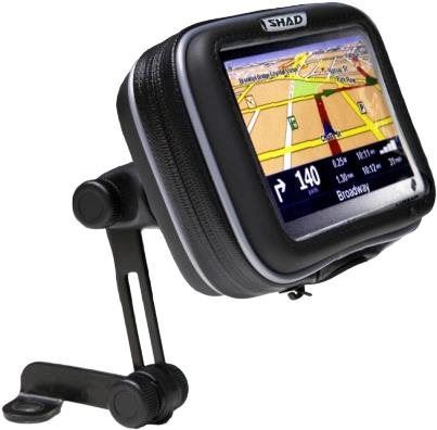 Držák na navigaci SHAD Držák GPS na zpětné zrcátko 4,3"