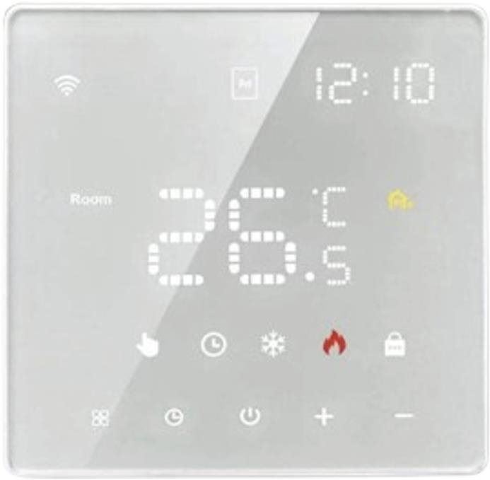 Termostat BOT WiFi Pokojový termostat Tuya, 16A, bílý
