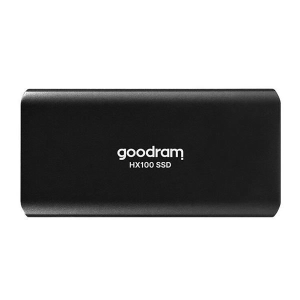 SSD Goodram 2.5", externí USB 3.2 typ C, 256GB, GB, HX100, SSDPR-HX100-256, 950 MB/s-R, 900 MB/s-W
