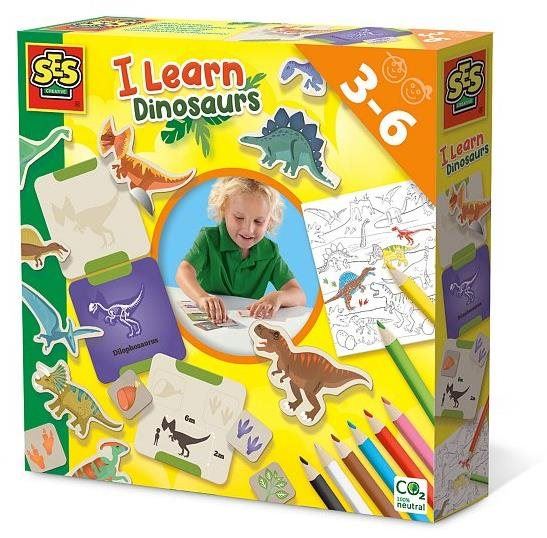 Vzdělávací sada Ses Nauč se poznávat dinosaury