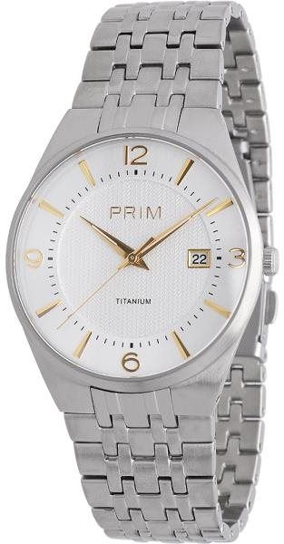 Pánské hodinky PRIM Slim Titanium 2022 C
