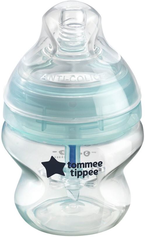 Kojenecká láhev Tommee Tippee CTN Advanced Anti-Colic pomalý průtok 150 ml, 0m+, modrá