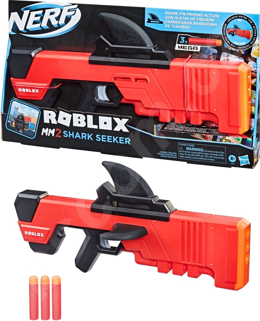 Nerf Pistole Nerf Roblox Mm2 Shark Seeker 5010993976546 Bscomcz