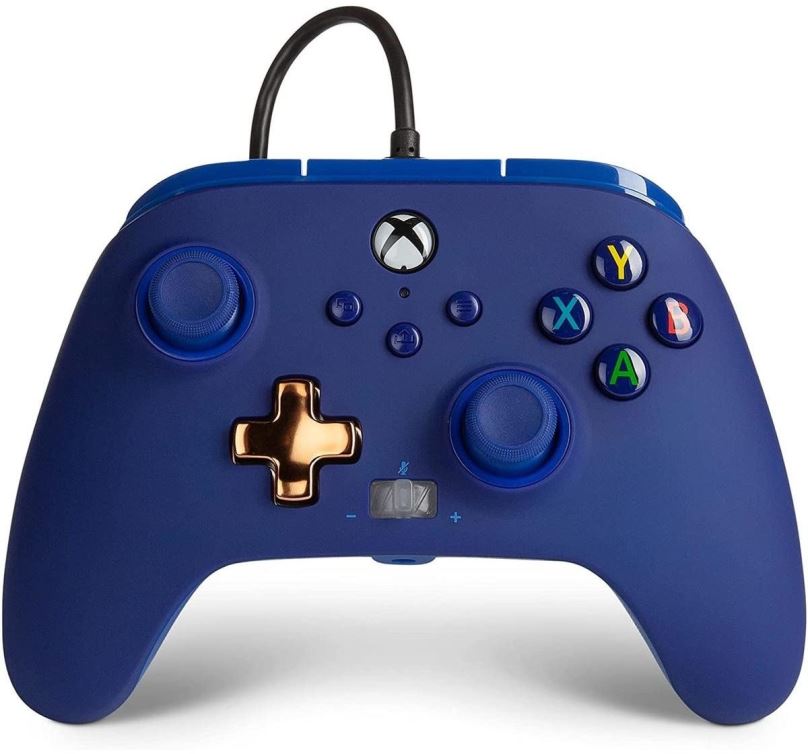 Gamepad PowerA Enhanced Wired Controller - Midnight Blue - Xbox
