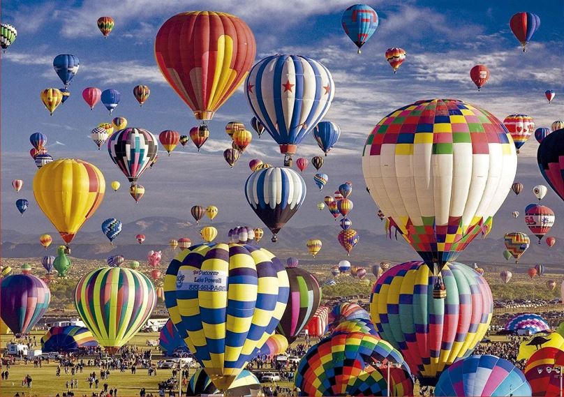 Puzzle Educa Puzzle Horkovzdušné balóny 1500 dílků