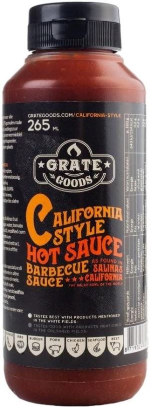 BBQ omáčka California Hot 265ml  GrateGoods