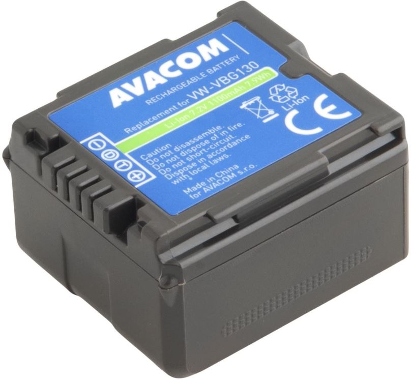Baterie pro kameru AVACOM za Panasonic VW-VBG130, DMW-BLA13 Li-Ion 7.2V 1100mAh 7.9Wh