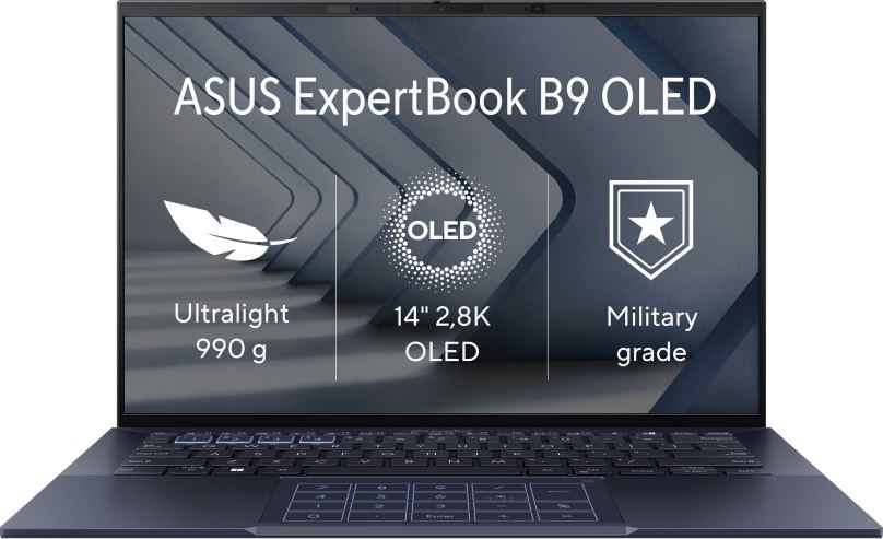 Notebook ASUS ExpertBook B9 OLED B9403CVA-KM0187X Star Black celokovový