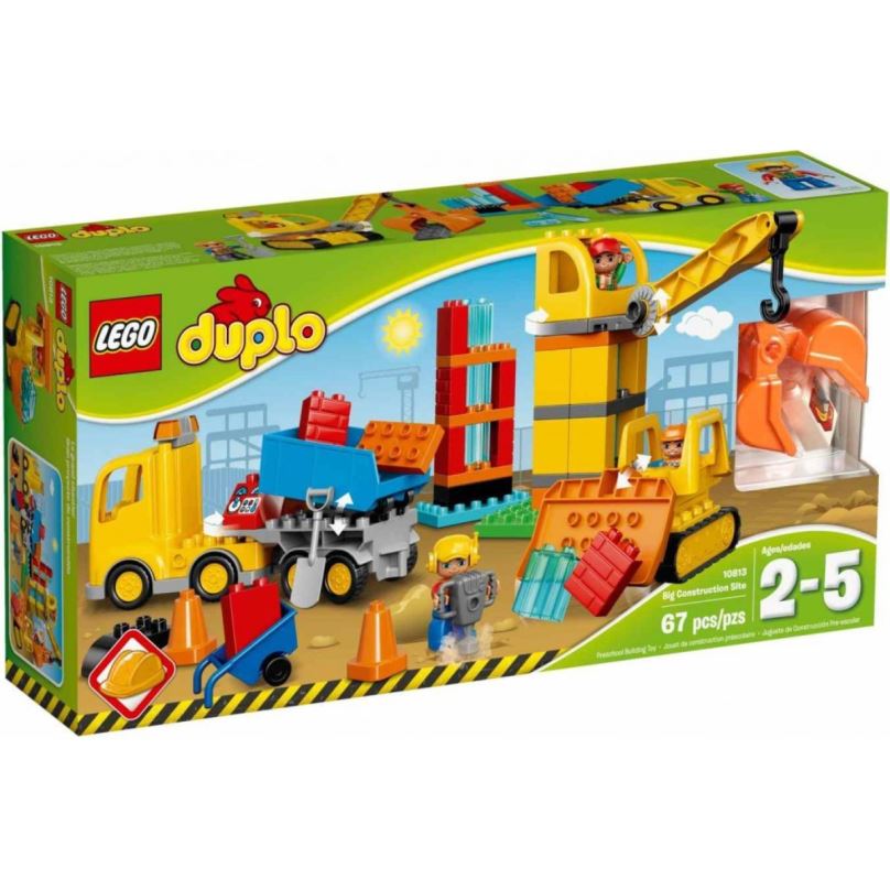 Stavebnice LEGO DUPLO 10813 Velké staveniště