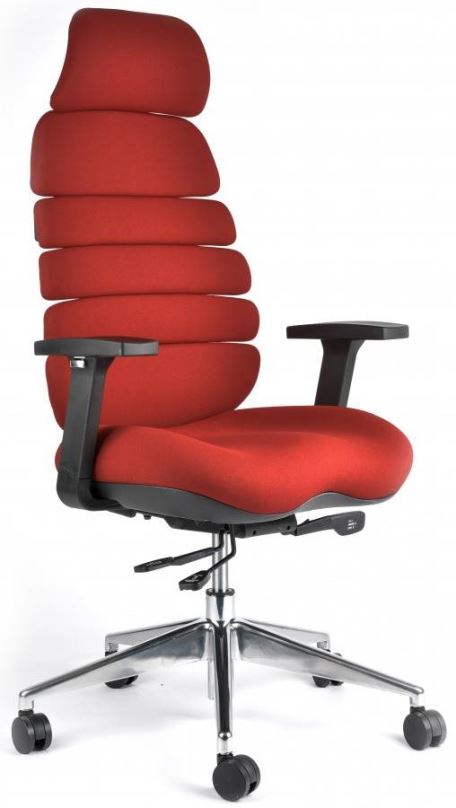 Kancelářská židle MERCURY STAR Spine s PDH červená