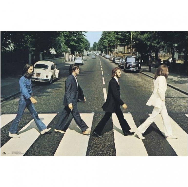 Plakát The Beatles - Abbey road  - plakát