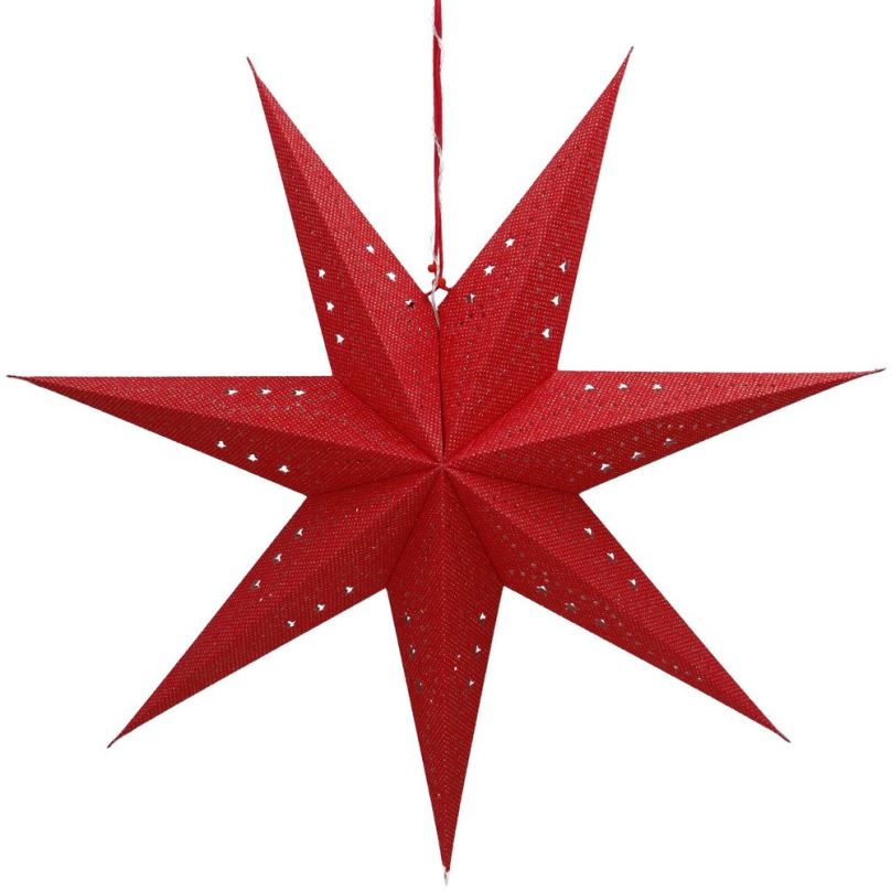 Vánoční osvětlení RETLUX RXL 362 hvězda červená 10LED WW