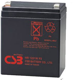 Baterie pro záložní zdroje CSB HR1221W F2, 12V, 5,1Ah