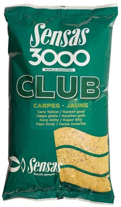 Sensas Vnadící směs 3000 Club Carpes Jaune (Kapr-žlutá) 2,5kg