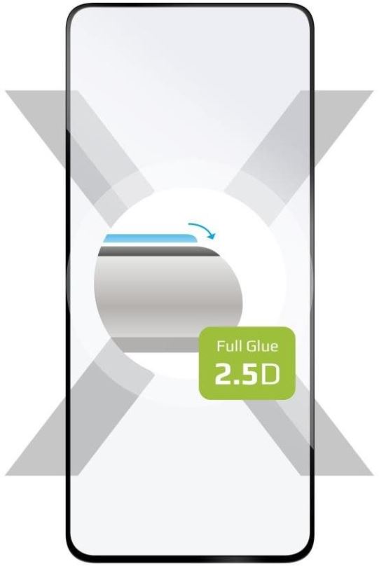 Ochranné sklo FIXED FullGlue-Cover pro Xiaomi POCO X5 5G  černé