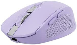 Myš Trust OZAA COMPACT Eco Wireless Mouse Purple