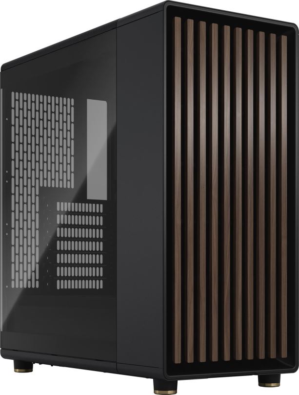 Počítačová skříň Fractal Design North Charcoal Black TG Dark