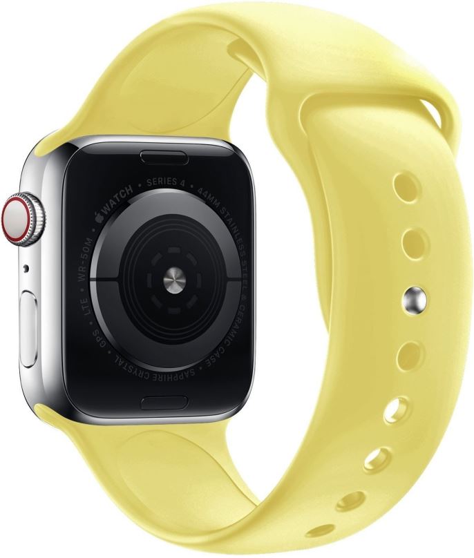 Řemínek Eternico Essential pro Apple Watch 38mm / 40mm / 41mm sandy yellow velikost S-M