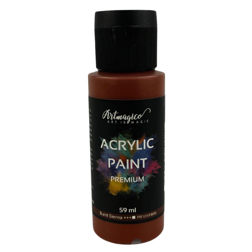 Artmagico - akrylové barvy Premium 59 ml Barva: Burnt Sienna