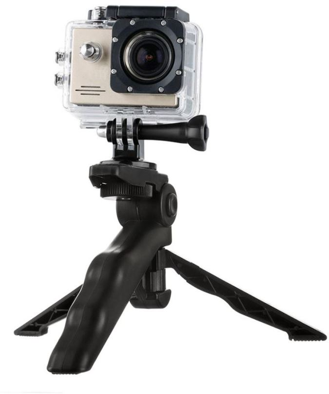 Příslušenství pro akční kameru MG Hand Holder Grip mini držák se stativem na sportovní kamery GoPro / SJCAM