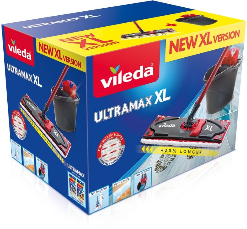 Mop VILEDA Ultramax XL set Box Microfibre 2v1