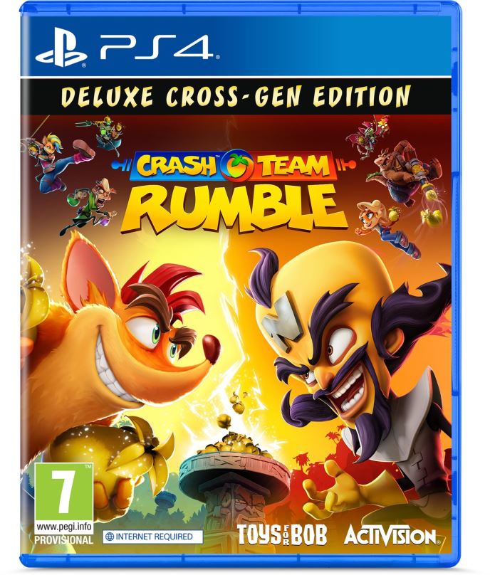 Hra na konzoli Crash Team Rumble: Deluxe Edition - PS4