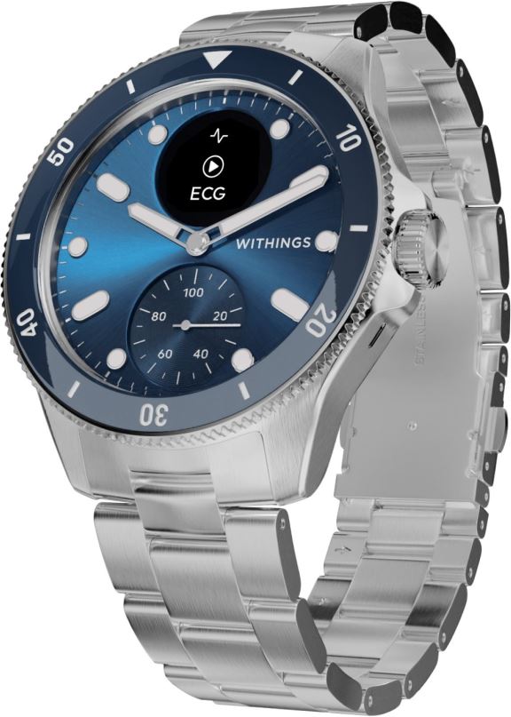 Chytré hodinky Withings Scanwatch Nova 43mm - Blue