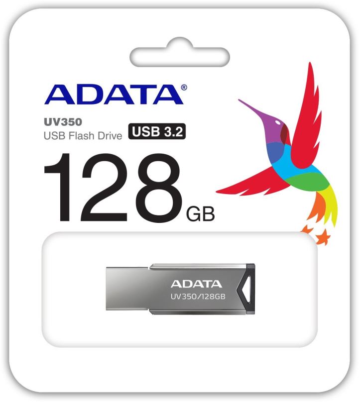 Flash disk ADATA UV350 128GB černý