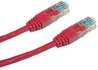 Síťový kabel Datacom CAT6, UTP, 2m, červený