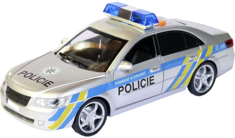Auto MaDe Auto policejní s českým hlasem, na setrvačník, 24cm