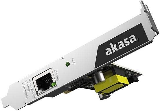 Síťová karta AKASA 2.5 Gigabit PCIe Network Card with PoE