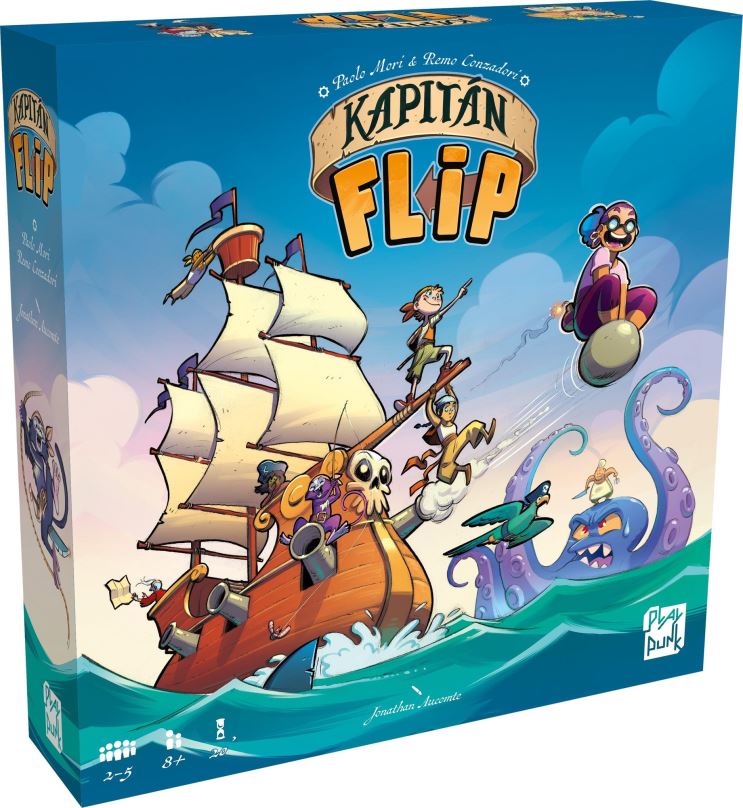 Desková hra Kapitán Flip