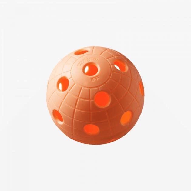 Florbalový míček Unihoc Ball Crater WFC orange