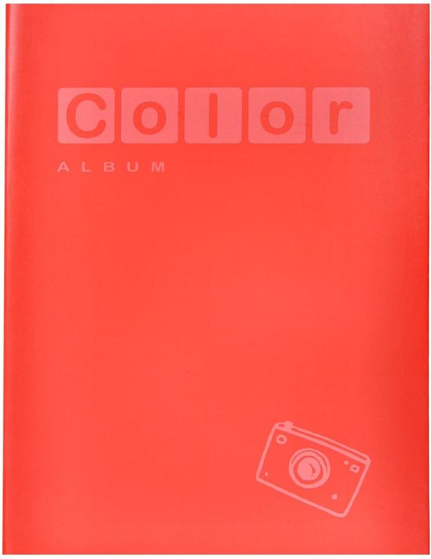 Fotoalbum ZEP Album Color červené 300 10x15 malé