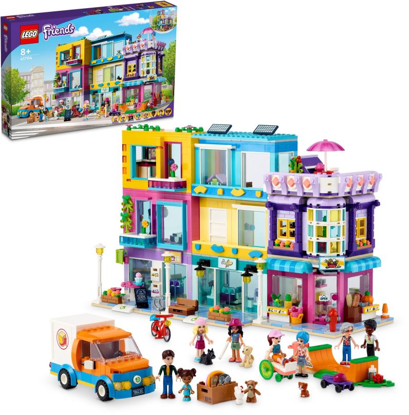 LEGO stavebnice LEGO® Friends 41704 Budova na hlavní ulici
