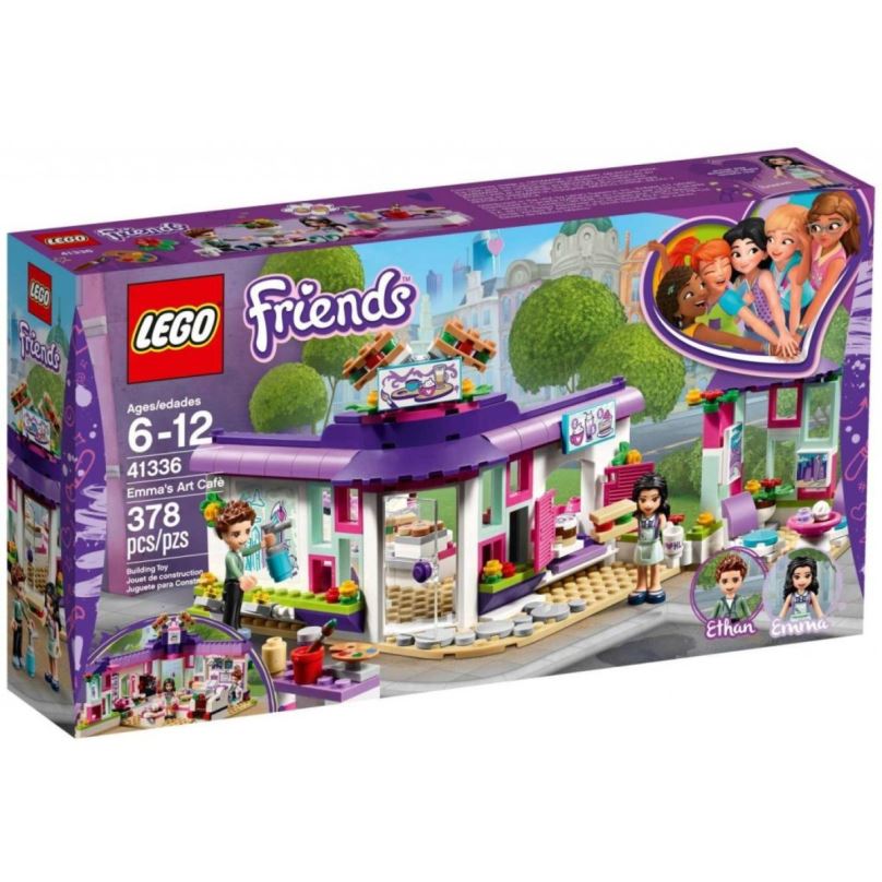 Stavebnice LEGO Friends 41336 Emma a umělecká kavárna