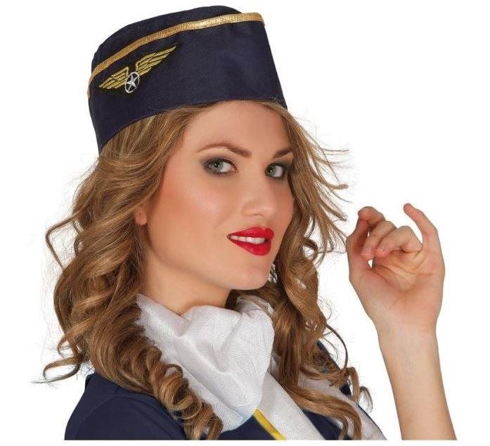 Doplněk ke kostýmu Čepice stevardka - letuška