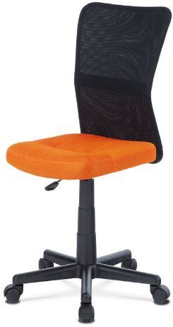 Dětská židle k psacímu stolu HOMEPRO Lacey oranžová