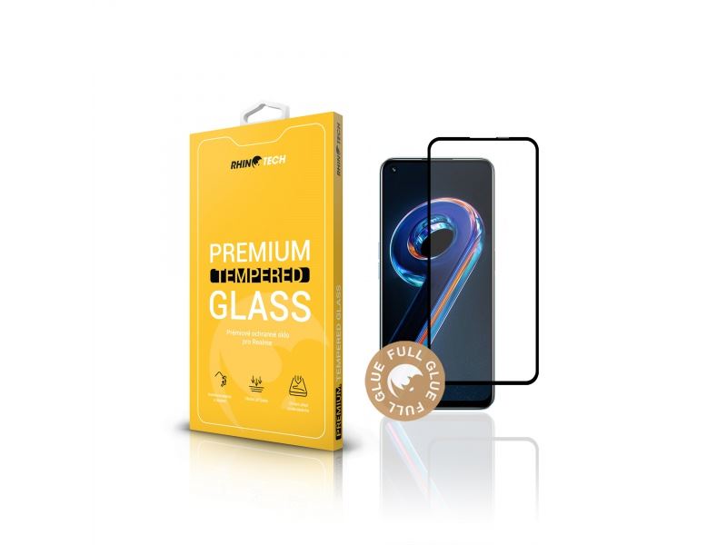 RhinoTech Tvrzené ochranné 2.5D sklo pro Realme 9 5G / 9 Pro (Full Glue)