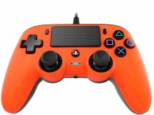 Gamepad Nacon Wired Compact Controller PS4 - oranžový