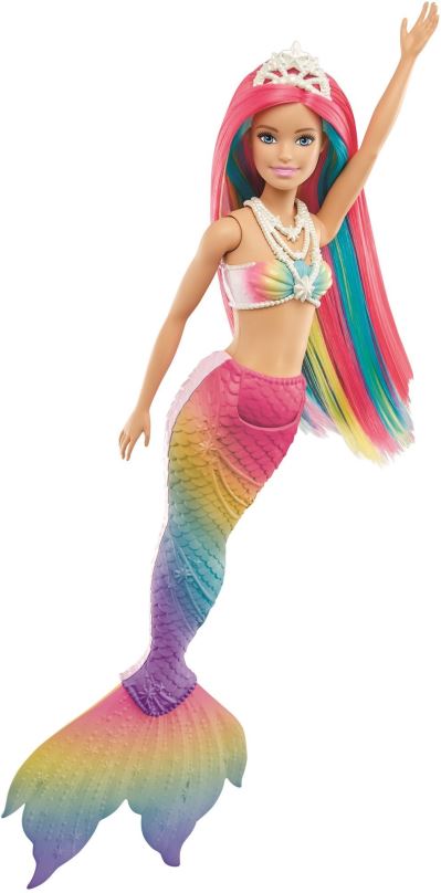 Mattel Barbie Duhová mořská panna, GTF89