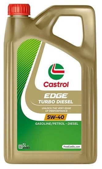 Motorový olej CASTROL EDGE Turbo Diesel 5W-40 TITANIUM FST 5l